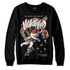 Jordan 1 High OG “Latte” DopeSkill Sweatshirt Nevermind Graphic Streetwear - black