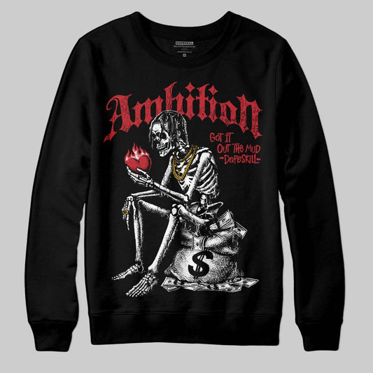 Jordan 1 Low OG "Chicago" DopeSkill Sweatshirt Ambition Graphic Streetwear - Black