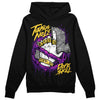 Jordan 12 "Field Purple" DopeSkill Hoodie Sweatshirt Takin No L's Graphic Streetwear - Black