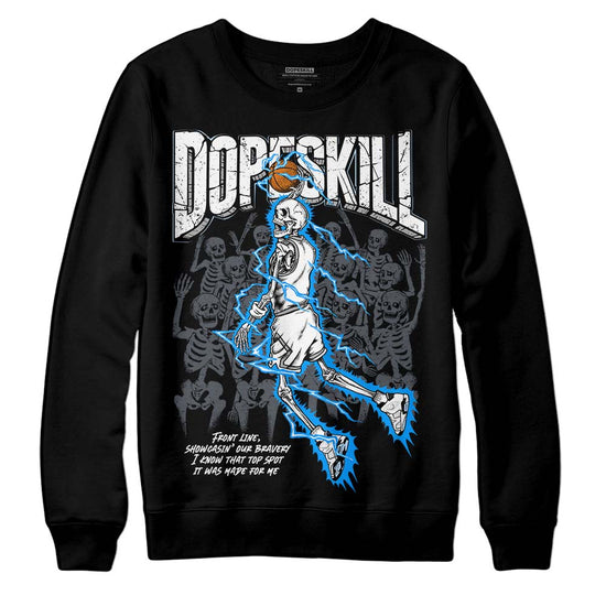 Jordan 6 “Reverse Oreo” DopeSkill Sweatshirt Thunder Dunk Graphic Streetwear - Black