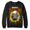 Dunk Yellow Bordeaux DopeSkill Sweatshirt Trapped Halloween Graphic Streetwear - Black