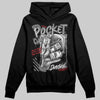 Jordan 4 “Black Cat” (2025) DopeSkill Hoodie Sweatshirt Pocket Change Graphic Streetwear - Black