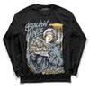 Jordan 13 “Blue Grey” DopeSkill Long Sleeve T-Shirt Stackin Mines Graphic Streetwear - Black