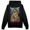 Jordan 1 Mid GS 'Six Championships DopeSkill Hoodie Sweatshirt Life or Die Graphic Streetwear - Black