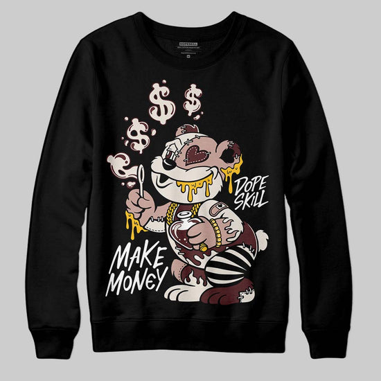 Jordan 11 “China” DopeSkill Sweatshirt Make Money Graphic Streetwear - Black