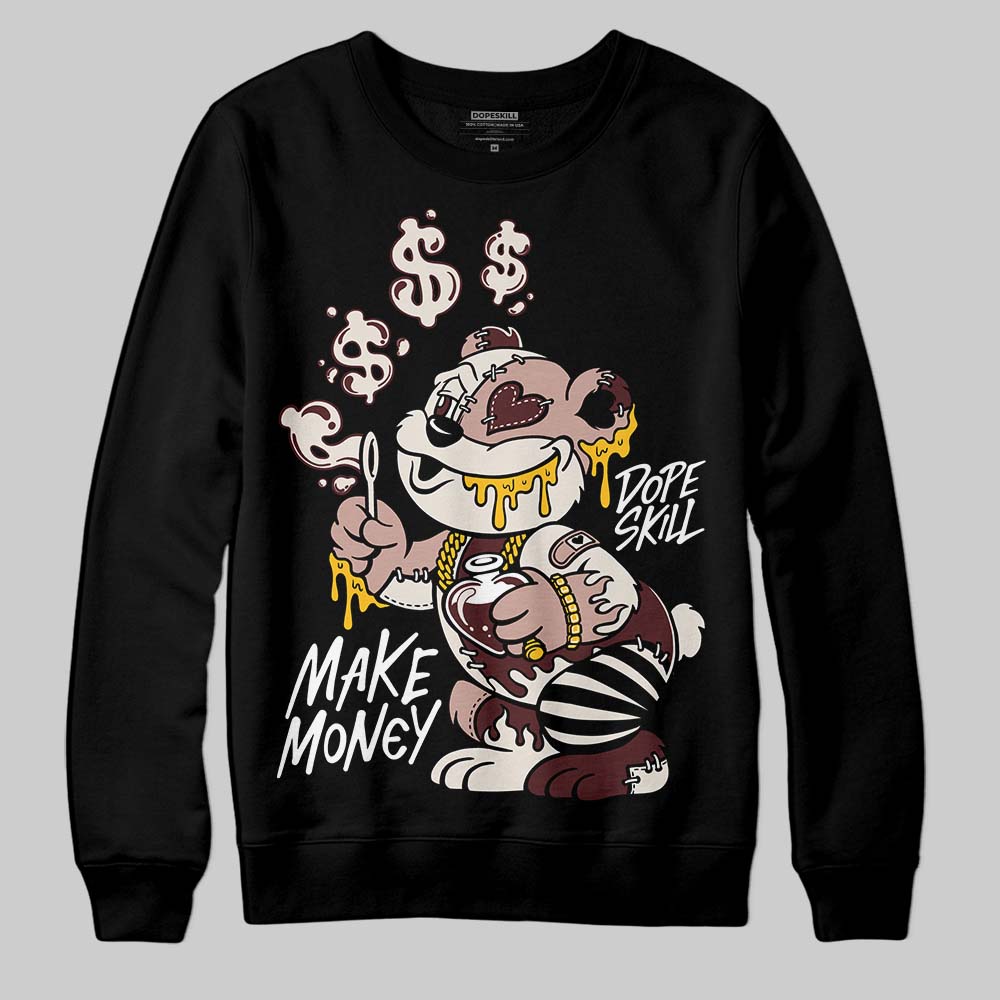 Jordan 11 “China” DopeSkill Sweatshirt Make Money Graphic Streetwear - Black