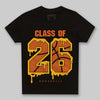 Orange, Black and White Sneakers DopeSkill Toddler Kids T-shirt 26 Drip Graphic Streetwear - Black