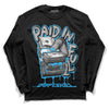 Jordan 2 Low "University Blue" DopeSkill Long Sleeve T-Shirt Paid In Full Graphic Streetwear - Black