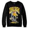 Jordan 6 “Yellow Ochre” DopeSkill Sweatshirt Stay High Graphic Streetwear - Black