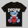 University Blue Sneakers DopeSkill Toddler Kids T-shirt Endeavor Graphic Streetwear - Black
