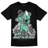 Jordan 3 "Green Glow" DopeSkill T-Shirt MOMM Bear Graphic Streetwear  - Black 