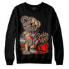 Jordan 6 WMNS Gore-Tex Brown Kelp DopeSkill Sweatshirt Broken Heart Graphic Streetwear - Black