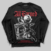 Jordan 3 Mexico 'El Vuelo' DopeSkill T-Shirt Long Sleeve T-Shirt All Earned Graphic Streetwear - Black