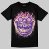 PURPLE Sneakers DopeSkill T-Shirt Hellfire Graphic Streetwear - Black