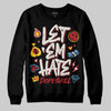 Jordan 4 “Flight Club” DopeSkill Sweatshirt Let 'em Hate Graphic Streetwear - Black