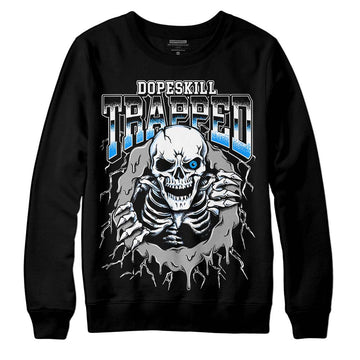 Jordan 6 “Reverse Oreo” DopeSkill Sweatshirt Trapped Halloween Graphic Streetwear - Black