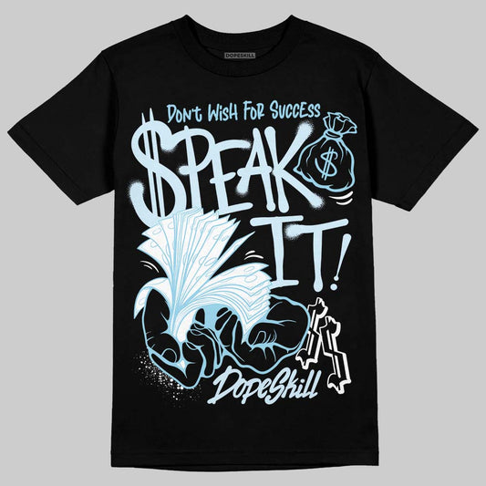 Vans Knu Stack Vintage Satin Dream Blue DopeSkill T-Shirt Speak It Graphic Streetwear - Black