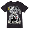 Jordan 1 Retro Low OG Black Cement DopeSkill T-Shirt Hurt Bear Graphic Streetwear - Black