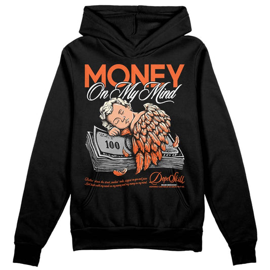 Jordan 3 Georgia Peach DopeSkill Hoodie Sweatshirt MOMM Graphic Streetwear - Black