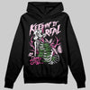 Pink Sneakers DopeSkill Hoodie Sweatshirt Keepin' It Real Graphic Streetwear - Black