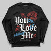 Jordan 6 “Reverse Infrared” DopeSkill Long Sleeve T-Shirt You’re Lost Without Me Graphic Streetwear - Black