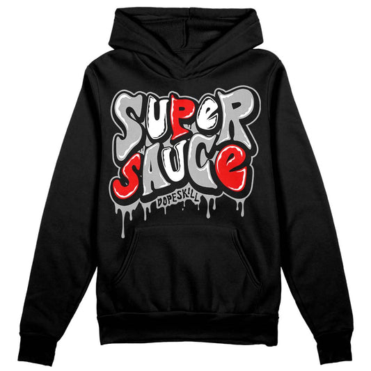 Jordan 1 Low OG “Shadow” DopeSkill Hoodie Sweatshirt Super Sauce Graphic Streetwear - Black