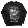 Jordan 5 Retro Burgundy (2023) DopeSkill Long Sleeve T-Shirt Paid In Full Graphic Streetwear - Black