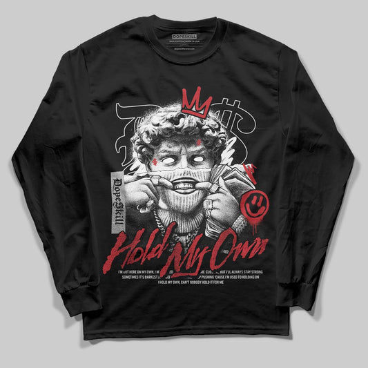 Jordan 1 High OG “Ruby” DopeSkill Long Sleeve T-Shirt In My Way Graphic Streetwear - Black