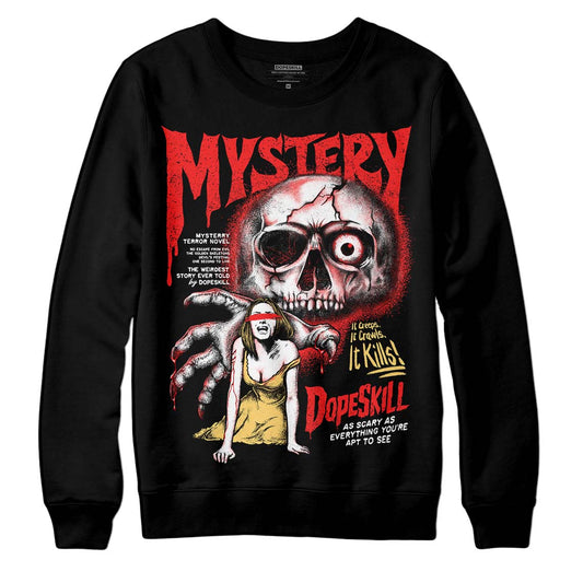 Jordan 5 "Dunk On Mars" DopeSkill Sweatshirt Mystery Ghostly Grasp Graphic Streetwear - Black
