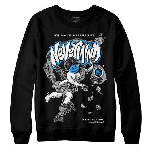 Jordan 6 “Reverse Oreo” DopeSkill Sweatshirt Nevermind Graphic Streetwear - Black