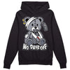 Jordan 14 Retro 'Stealth' DopeSkill Hoodie Sweatshirt Hurt Bear Graphic Streetwear - Black