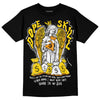 Jordan 6 “Yellow Ochre” DopeSkill T-Shirt Angels Graphic Streetwear - Black