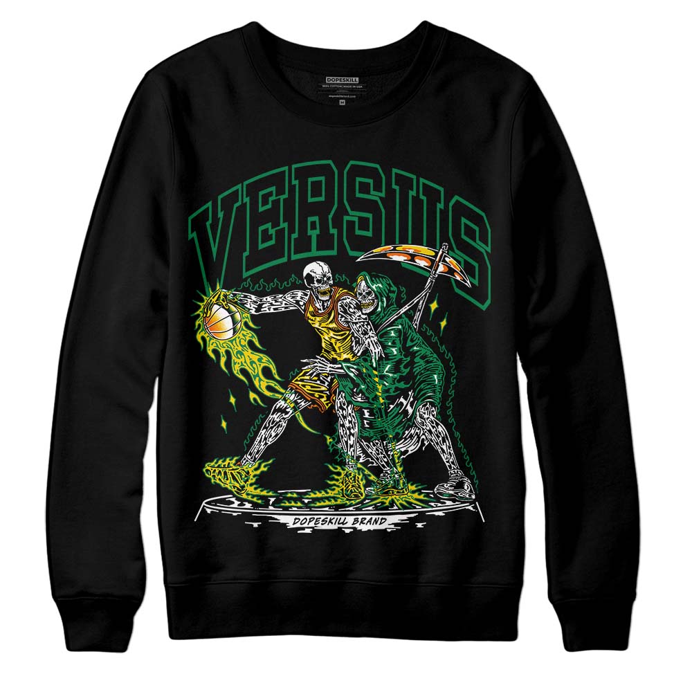 Green Sneakers DopeSkill Sweatshirt VERSUS Graphic Streetwear - black