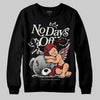 Nigel Sylvester x Jordan 1 Low OG “Nitro” DopeSkill Sweatshirt New No Days Off Graphic Streetwear - Black