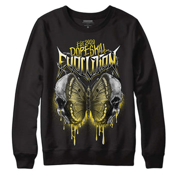 Jordan 11 Low 'Yellow Snakeskin' DopeSkill Sweatshirt DopeSkill Evolution Graphic Streetwear - Black