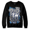 Jordan 3 "Midnight Navy" DopeSkill Sweatshirt New Paid In Full Graphic Streetwear - Black 