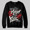 Nigel Sylvester x Jordan 1 Low OG “Nitro” DopeSkill Sweatshirt No Money No Love Typo Graphic Streetwear - Black