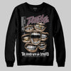 A Ma Maniére x Air Jordan 5 “Violet Ore” DopeSkill Sweatshirt The Mouth With No Droughts Graphic Streetwear - Black