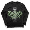 Jordan 4 Retro “Seafoam” DopeSkill Long Sleeve T-Shirt Queen Chess Graphic Streetwear - Black