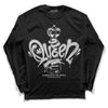 Jordan 3 “Off Noir” DopeSkill Long Sleeve T-Shirt Queen Chess Graphic Streetwear - Black