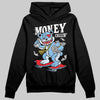 University Blue Sneakers DopeSkill Hoodie Sweatshirt Money Callin' Graphic Streetwear - Black