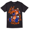 Dunk Low Futura Orange Blaze DopeSkill T-Shirt Smile Through The Pain Graphic Streetwear - Black