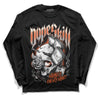 Jordan 3 Georgia Peach DopeSkill Long Sleeve T-Shirt Money On My Mind Graphic Streetwear - Black