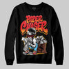 Red Sneakers DopeSkill Sweatshirt Paper Chaser Boy Graphic Streetwear - Black