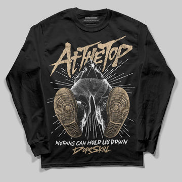 TAN Sneakers DopeSkill Long Sleeve T-Shirt Nothing Can Hold US Down Graphic Streetwear - Black