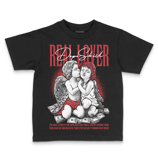 Jordan 1 Low OG "Chicago" DopeSkill Toddler Kids T-shirt Real Lover Graphic Streetwear - Black