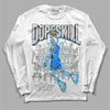 Dunk Low ‘Pure Platinum’ DopeSkill Long Sleeve T-Shirt Thunder Dunk Graphic Streetwear - White 