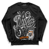 Jordan 3 Retro 'Fear Pack' DopeSkill Long Sleeve T-Shirt No Days Off Graphic Streetwear - Black