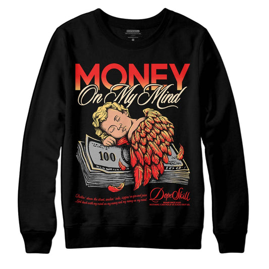 Jordan 5 "Dunk On Mars" DopeSkill Sweatshirt MOMM Graphic Streetwear - Black