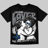 Jordan 9 Retro 'Flint Grey' 2026 DopeSkill T-Shirt Real Ones Choose Loyalty Graphic Streetwear - Black
